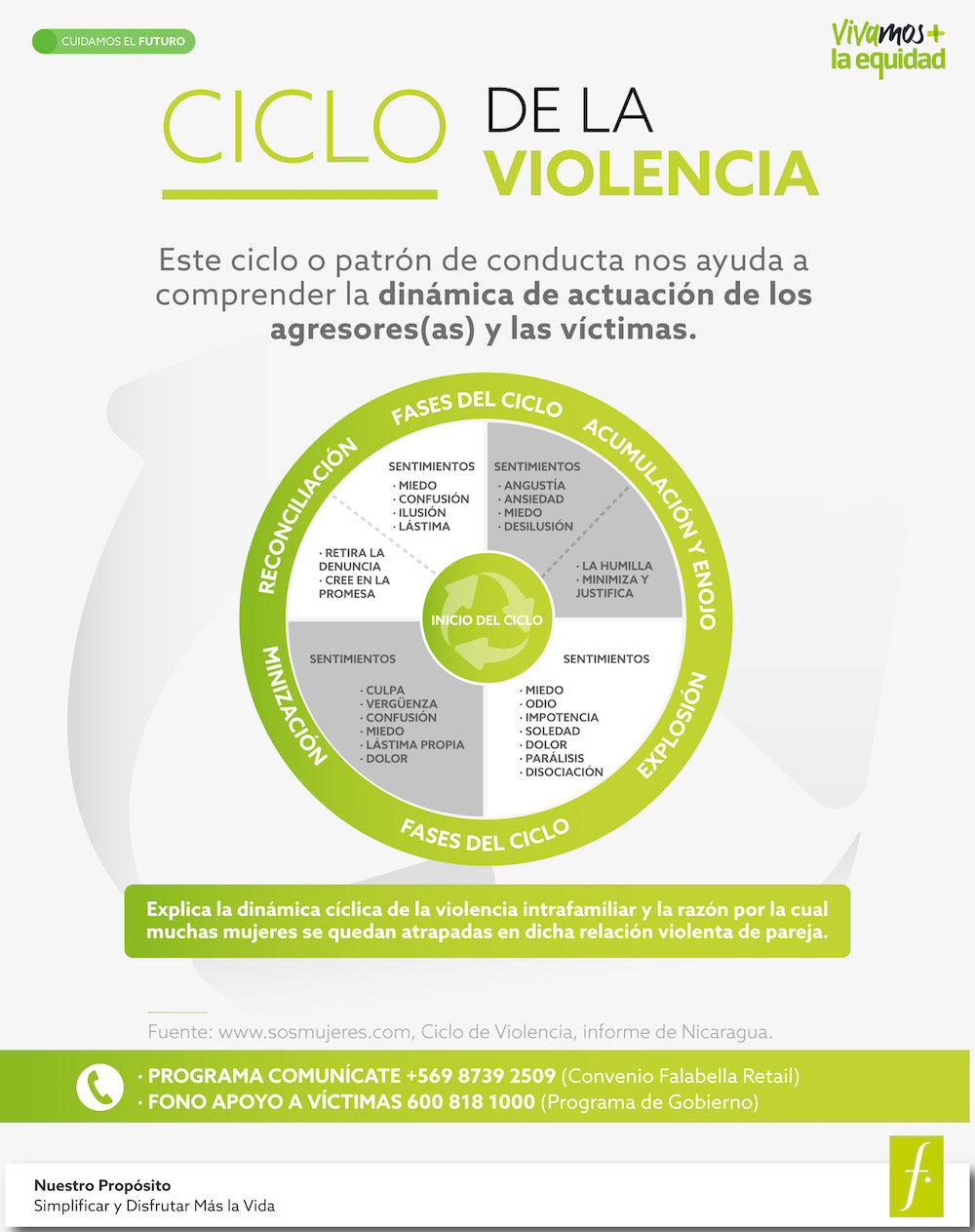 Hoy Conoce Sobre El Ciclo De Violencia D A Internacional De La